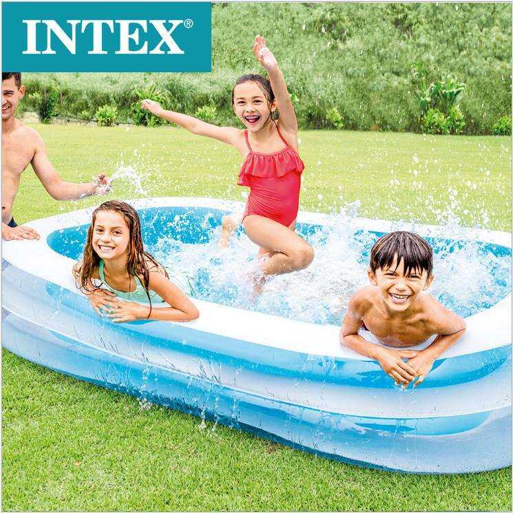 INTEX56483小型家庭水池充气水池儿童戏水池海洋球池