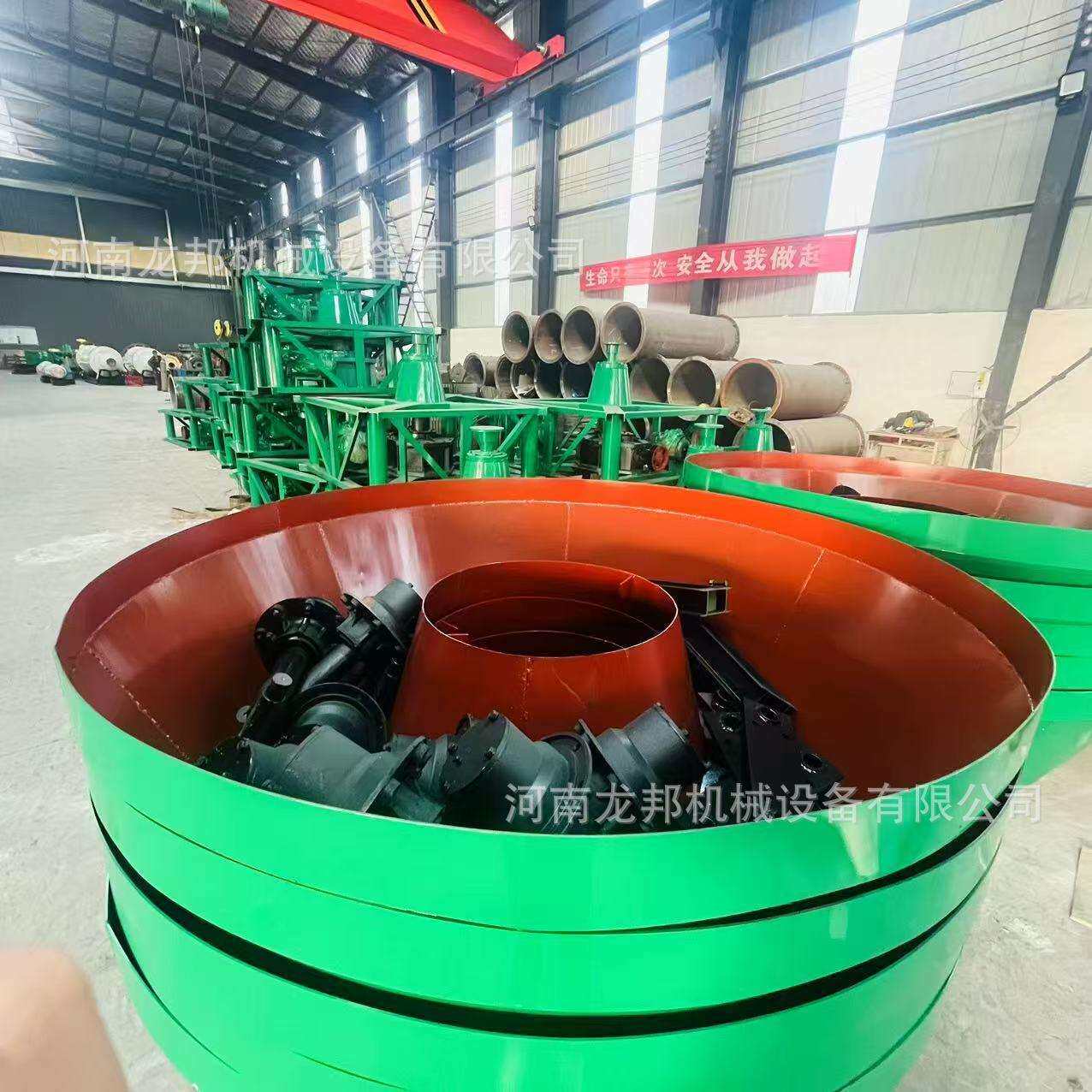 龙邦机 黄金石 研磨机双辊湿碾械机 混1200汞碾矿金机 1200型
