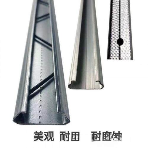 热镀锌大棚卡槽卡簧大棚纳米铝合金卡槽固定卡扣压条防风压膜槽
