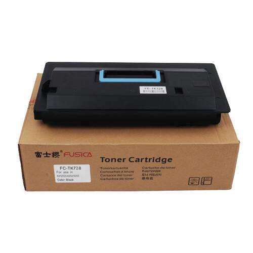 富士樱TK728粉盒适用京瓷TASKalfa420i520i打印机原装硒鼓墨盒