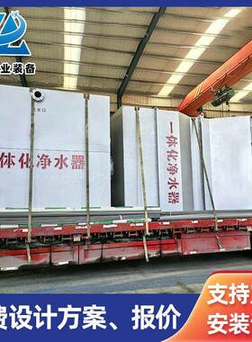 矿泉水处理设备 工业农村一体化净水设备 鱼库水全自动净水装置