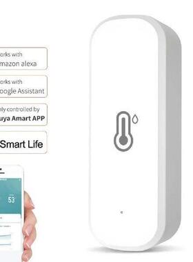 Tuya/WiFi Temperature And Humidity Sensor Battery Powered