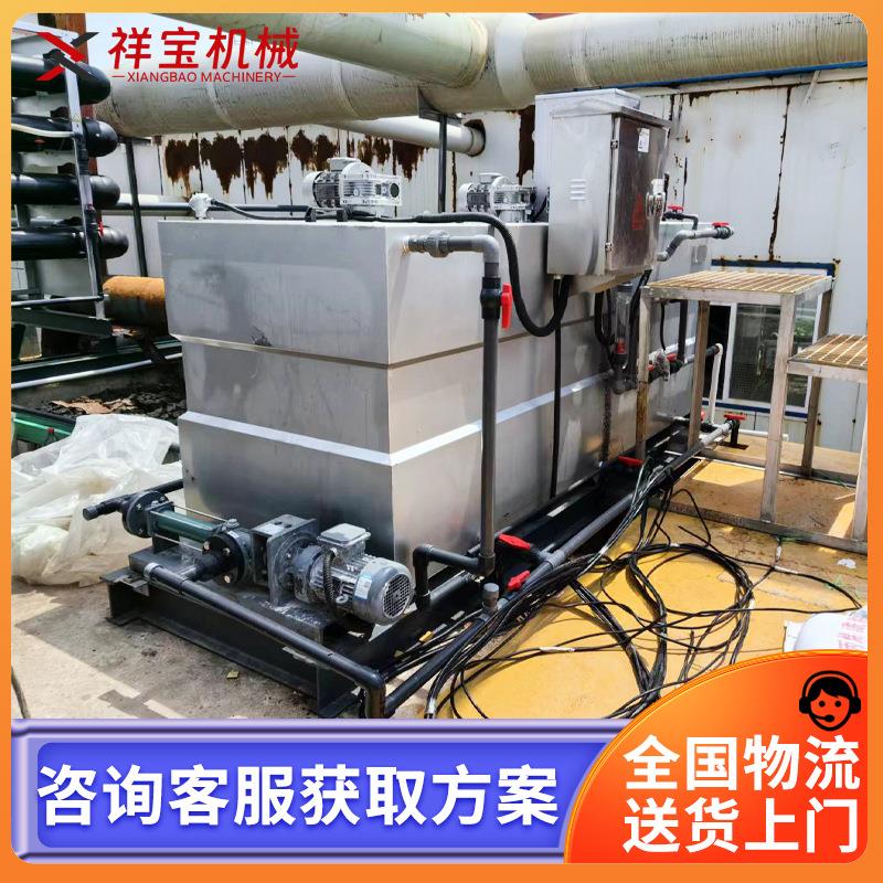 一体化加药装置全自动PAM加药系统PE桶加药装置配套搅拌机
