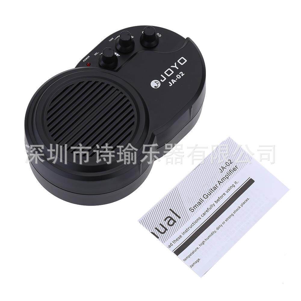 JOYOJA-02迷你电吉他音箱贝司音箱便携音响带失真接拾音器