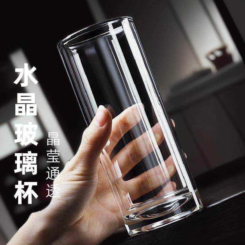 德国明尊CP-20耐热玻璃水杯加厚茶杯茶水杯女杯子套装家用泡茶透
