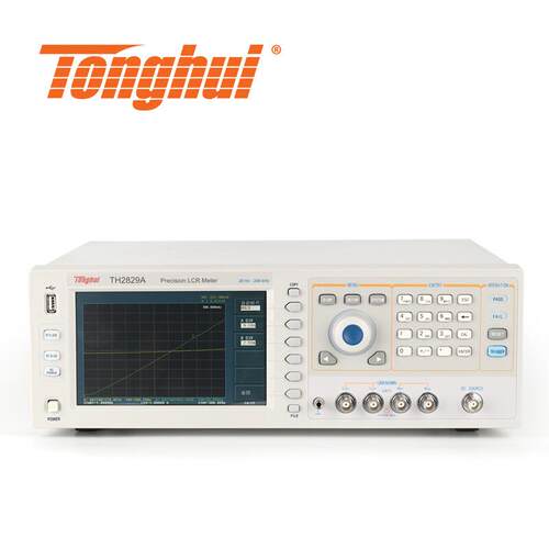 TH2829A自动元件分析仪LCR电桥压电陶瓷测试曲线扫描图形分析
