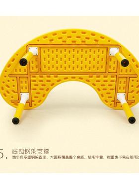 重款塑料儿童早教幼园桌椅宝宝原习儿木色学桌多功SMZ能厚升降月