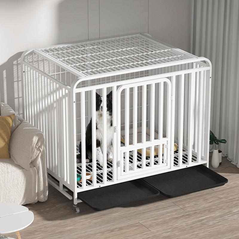 狗笼子大型犬中型加粗加固带厕所分离家用室内外金毛拉布拉多笼子,宠物/宠物食品及用品,狗窝/屋/帐篷/沙发,淘宝优惠券,粉丝福利购,淘宝优惠卷