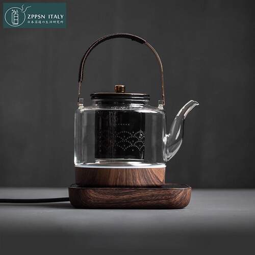 ZPPSN玻璃煮茶壶煮茶器家用耐高温茶水分离泡茶壶电陶炉茶具套装