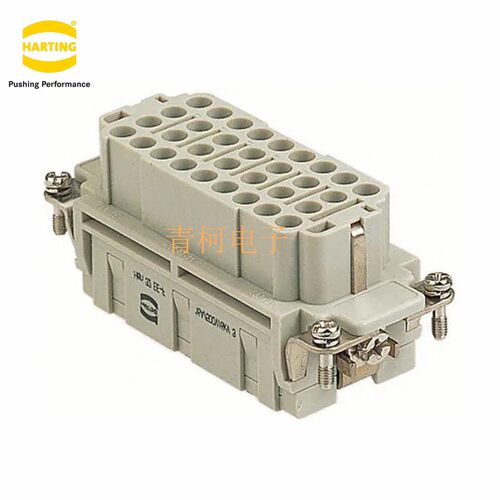 HARTING哈丁 09320323101 HAN 32EE-F 32针32芯母头重载连接器