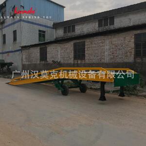 佛山移动登车桥高配置12吨卸货平台叉车登车桥