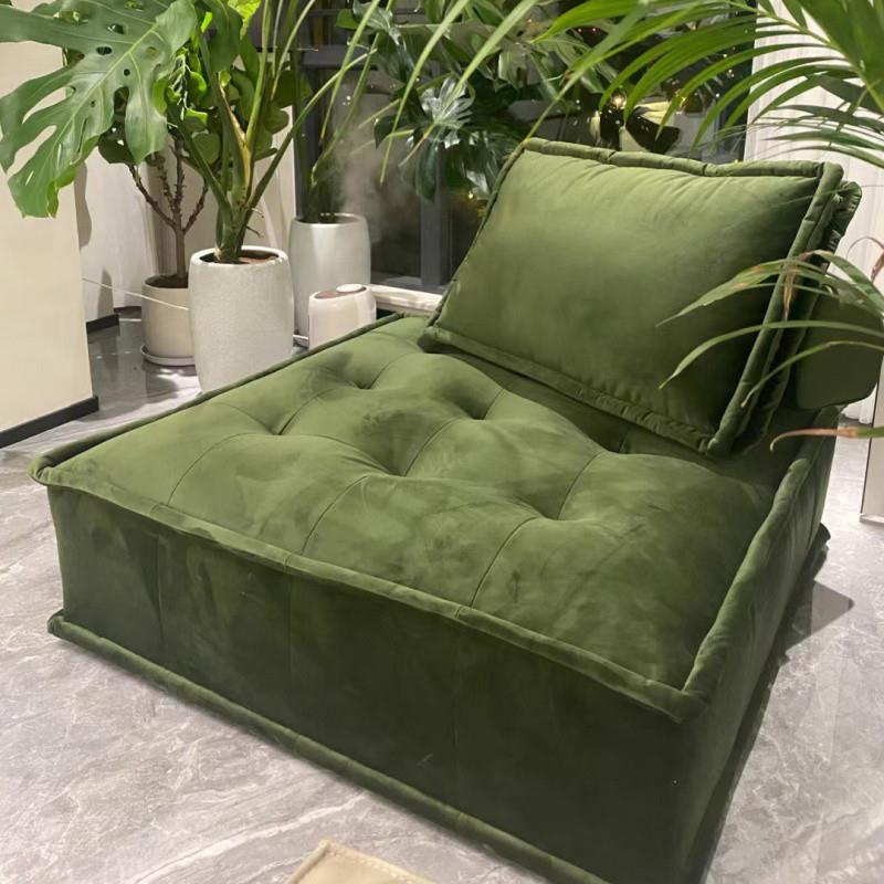 方块组合懒人沙发公寓小户型意式极简客厅网红科技布单人豆腐lyd