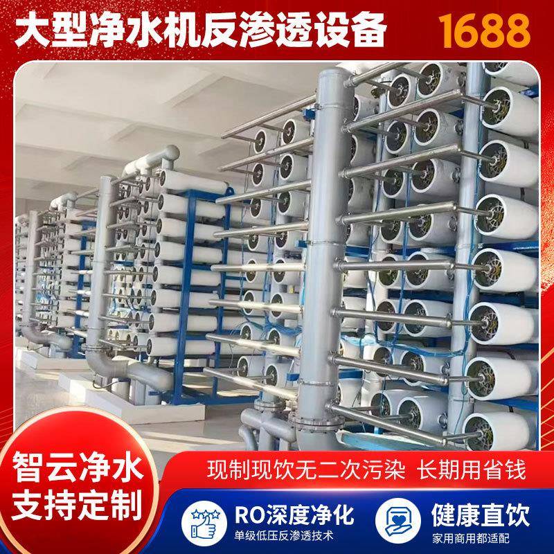 反渗透纯净水生产设备过滤效果好矿泉水水厂设备全自动反渗透设备