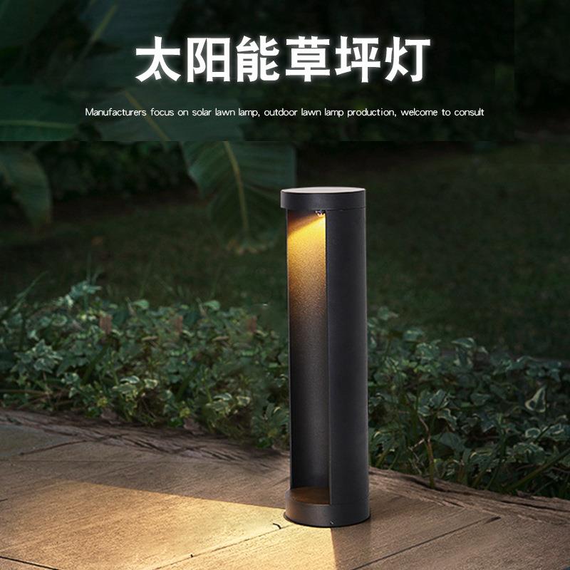 厂家直供太阳能草坪灯户外简约花园庭院别墅草地灯led防水
