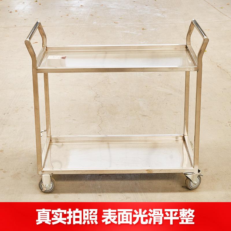 不锈钢多送餐碟车商03用酒店餐厅种规格手车收推碗车不锈钢上菜车
