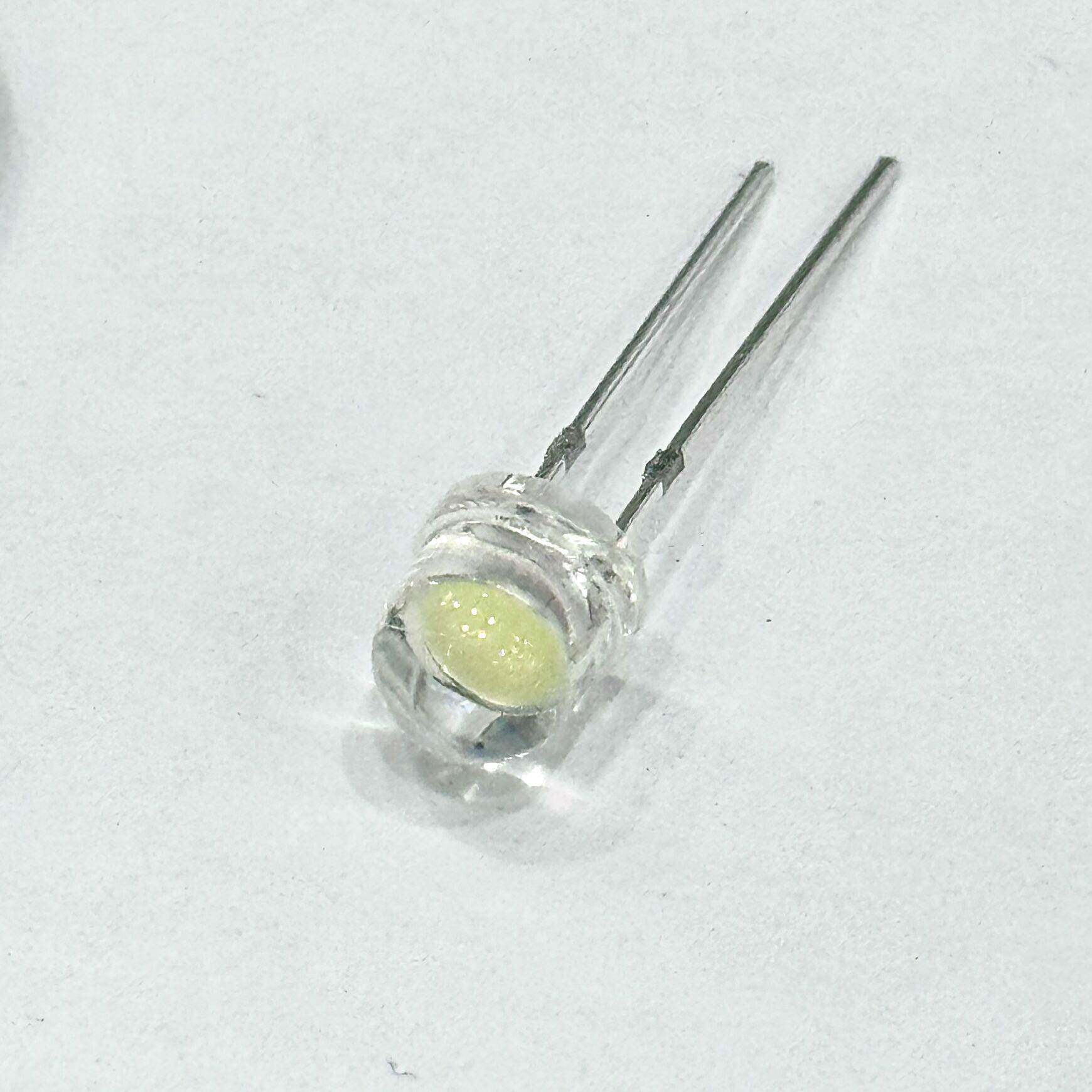5*6草帽led灯珠5v白光高品质插件usb小夜灯3伏超亮F5发光二极管
