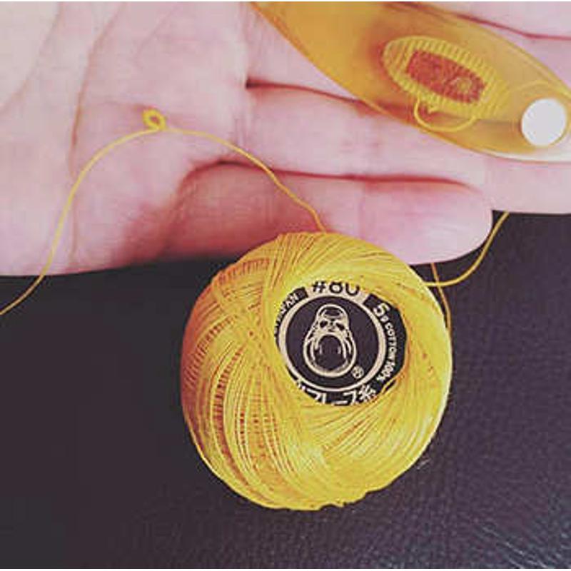 DARUMA#072390 横田#80蕾丝线   进口钩编梭编梭编线