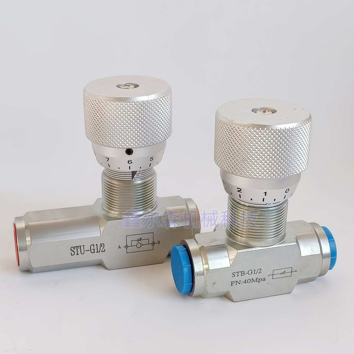 STB-NPT3/8-L带螺母液压节流阀 双向节流阀STB-G3/8节流阀 流量阀