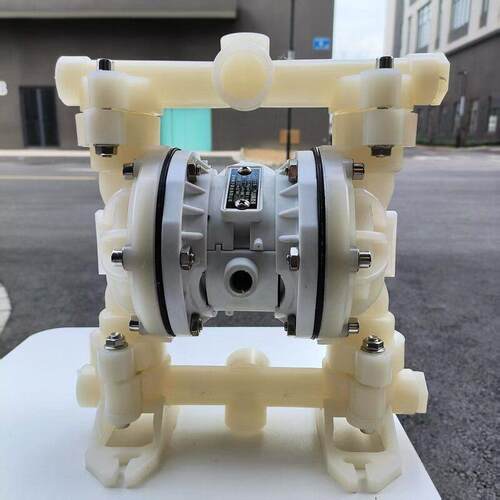 不锈钢气动隔膜泵/耐腐蚀化工泵/污水隔膜泵QBY15P塑料铝合金加厚