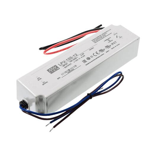明纬电源 LPV-100-48 100W防水出开关电源