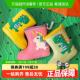 胶鞋 男孩防水轻便男童女童大童雨靴防滑宝宝赶海水鞋 女款 儿童雨鞋