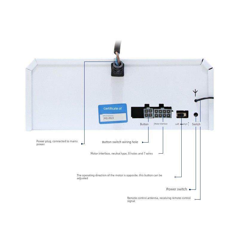 DC24V卷帘门直流电机控制器电动卷闸门车库门遥控器蓄电储备电源,电子/电工,门窗控制器,淘宝优惠券,粉丝福利购,淘宝优惠卷
