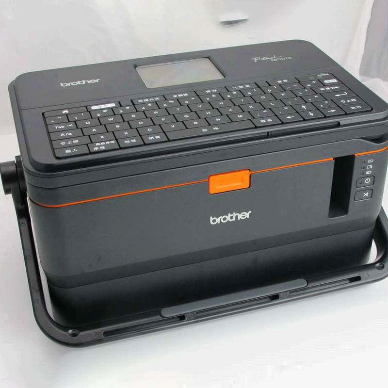 兄弟标签机PT-E800T/E800T/E850TKW线缆线号机固定资产条码打印机