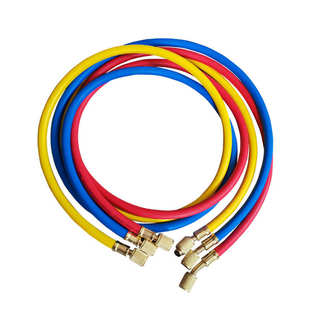 汽车空调加氟管R22加液耐压管空调雪种冷制冷剂加注三色软管配件