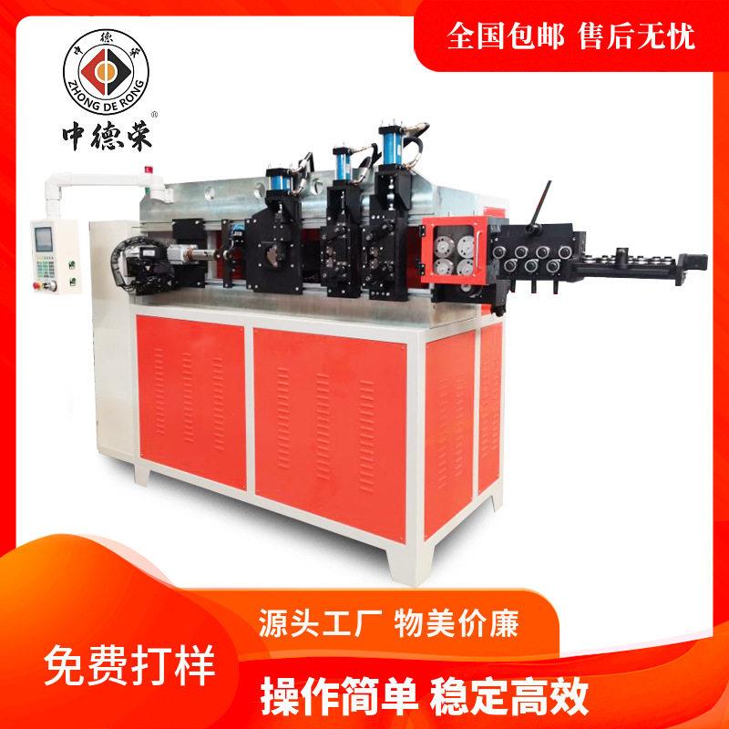 倒角滚刷支架机5-8mm全自动滚筒刷支架成型机设备型材自动化数控
