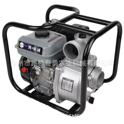 170F四冲程汽油抽水机农用高压灌溉家用小型高扬程3寸自吸水泵