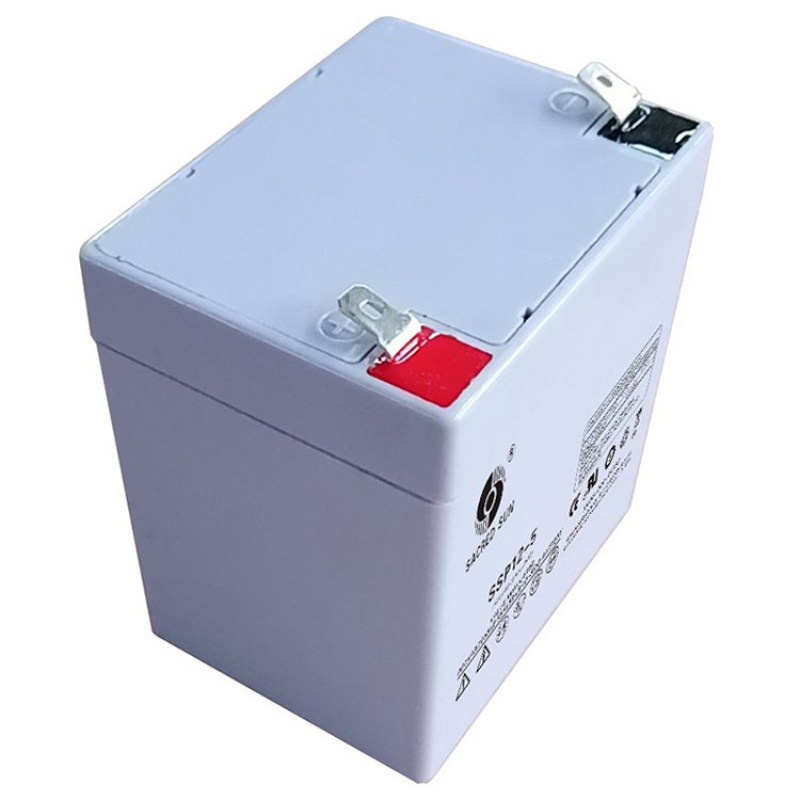 圣阳蓄电池SSP12-5门禁警报电梯UPS电源EPS直流屏12V5AH专用电源