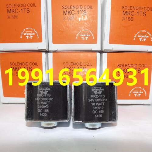 现美国派克SPORLAN电磁阀线圈MKC-1TS原装AC24V正品MKC1TS斯波兰