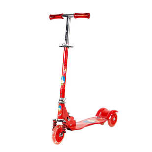 减震儿童童车滑车踏板铁可折叠滑板三轮厂家轮滑车车带直供闪光全