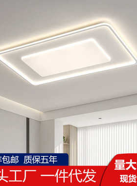吸顶灯led客厅灯大厅主灯现代简约卧室灯高级感全屋灯具套餐组合