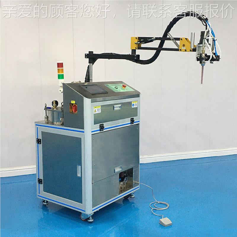 霍特厂定做PU聚氨酯胶机 工A机B胶打点胶全HT-85301自动5:1环氧树
