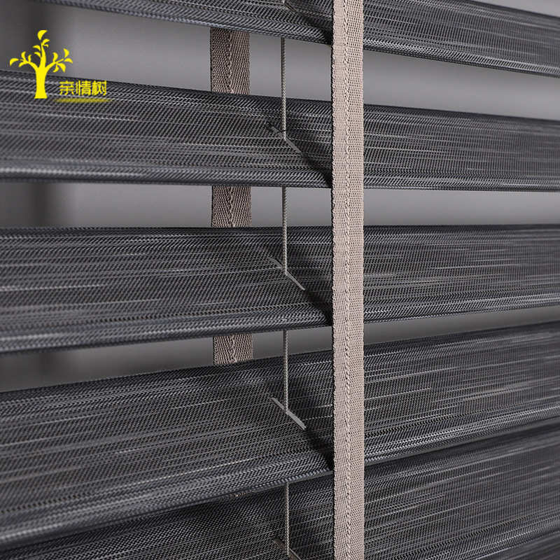 防水布百叶窗帘美姿帘卷帘遮光客厅卧室厨房书房餐厅布百叶帘