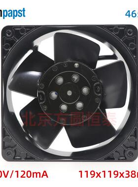 4656X ebmpapst 230VAC 交流风机 19W 0.12A 机箱机柜风扇