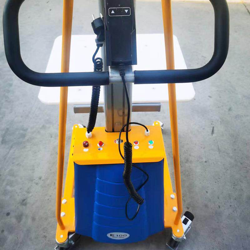 虎力HU-LIFT堆高车E100轻型电动工位车铝合金单立柱升降液压叉车