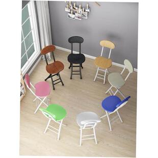 chair.Portable dining chair folding stool leisure Folding