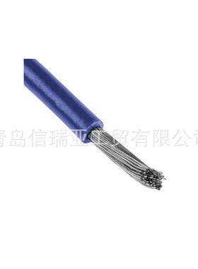 欧时RS PRO 中度蓝色电线811-1476 PVC绝缘电线100米电缆线