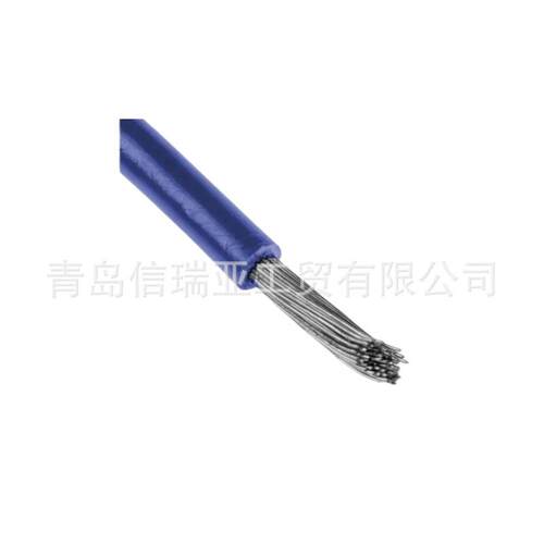 欧时RS PRO 中度蓝色电线811-1476 PVC绝缘电线100米电缆线