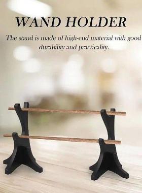 2Pcs W Two Tier W Rest Craft Rest Props W St Swords Black