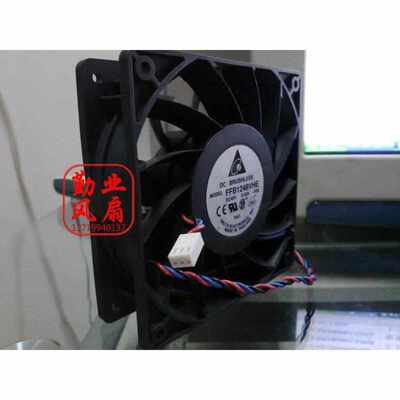 。台达 12CM/厘米变频器风扇 12038 48V 0.42A FFB1248VHE 双滚珠