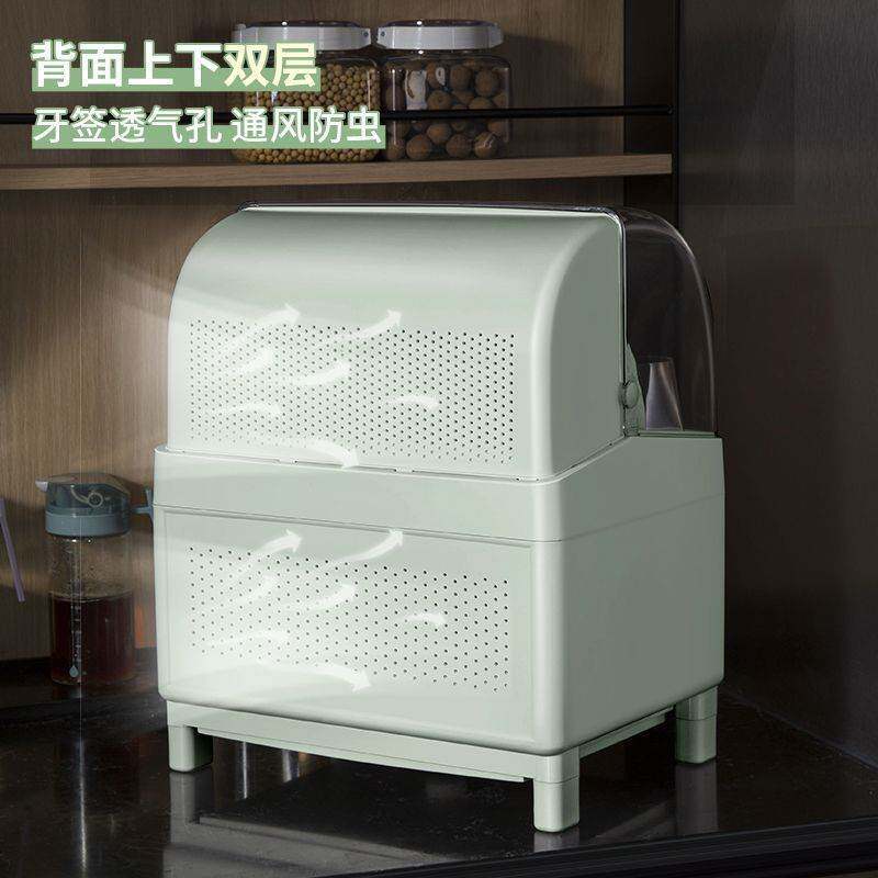 厨房碗收纳盒多功能沥水双碟筷盘沥水架物子家用厂家直供小型盘碗