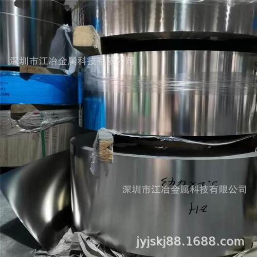 不锈钢带发条301不锈钢带弹簧钢带0.3*0.5mm强磁高镍可来图加工