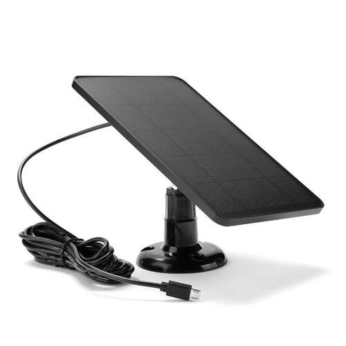 ring eufy Blink REOLINK监控摄像头门铃太阳能充电板4W 5V单晶硅