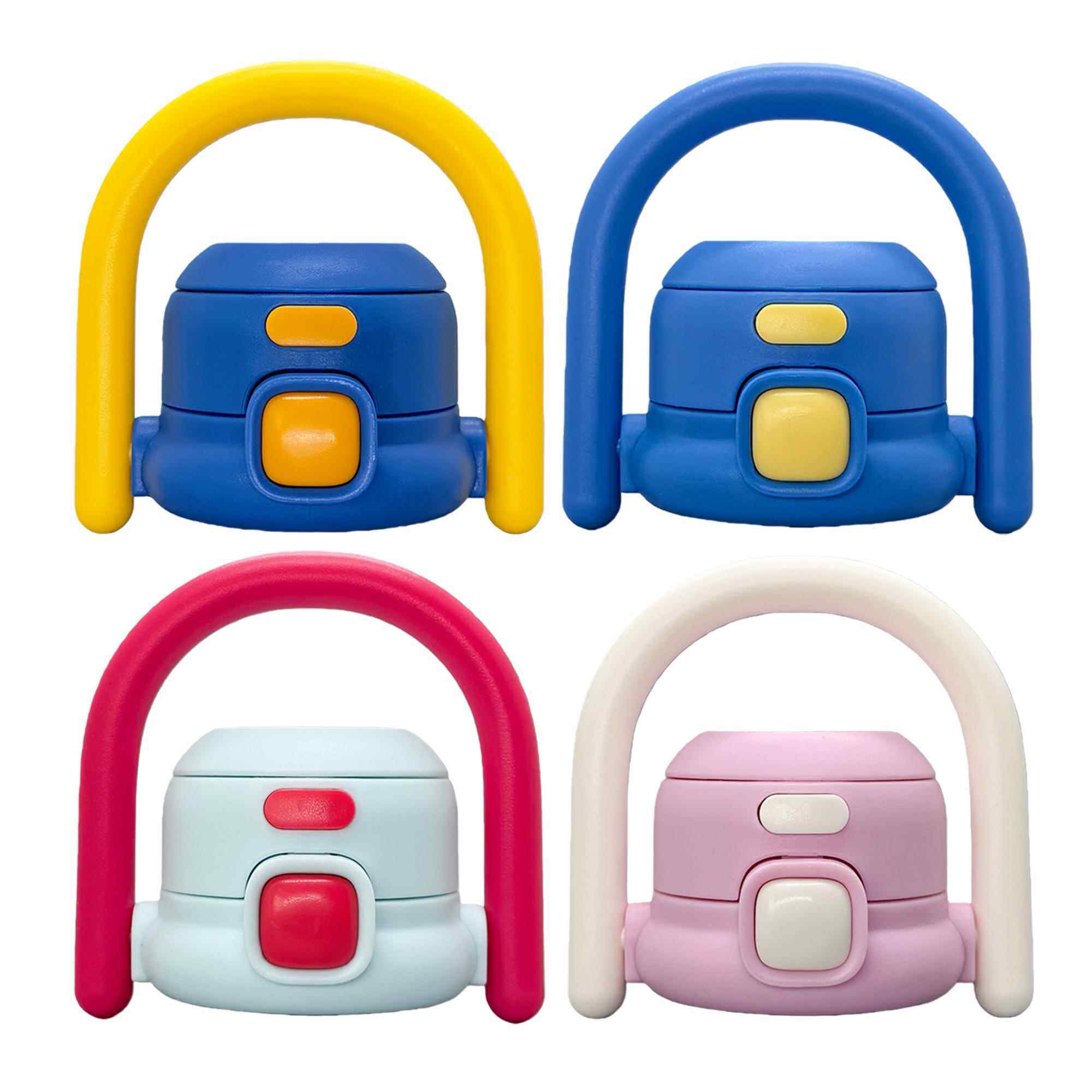 奇古堂SL-208儿童保温杯双饮杯盖吸管嘴防漏水杯吸管盖子带提手