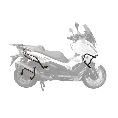 适用无极SR450X保险杠防摔护杠排气防摔棒LX400T改装侧摔保护架