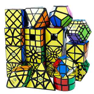 蓝蓝异形魔方全套装心魔 魔花八轴魔星 直升机 狼牙齿轮八轴河图