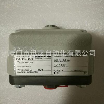 机械式压力开关Barksdale巴士德E1H-GB90-F2-GE70 VCDPD2H-H18SS